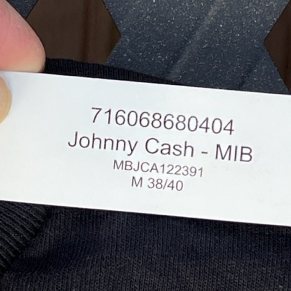 Johnny Cash NWT Men's Black Short Sleeve Crew-Neck Graphic T-Shirts  Size Medium - Picture 4 of 6